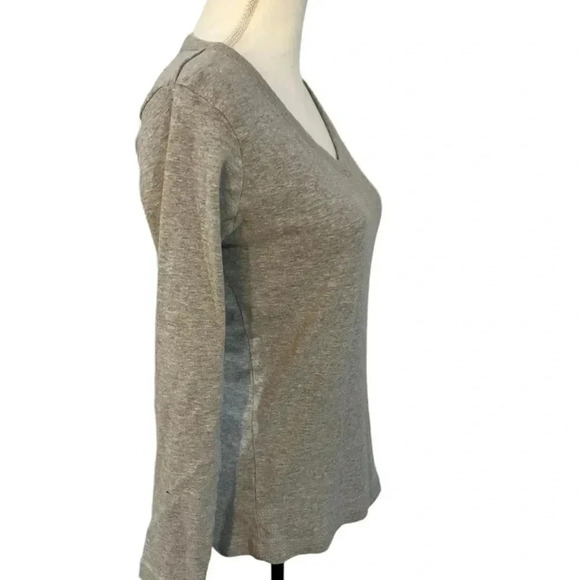 Cuffy’s size M cotton/poly grey shirt EUC Great for layering! - Picture 2 of 7